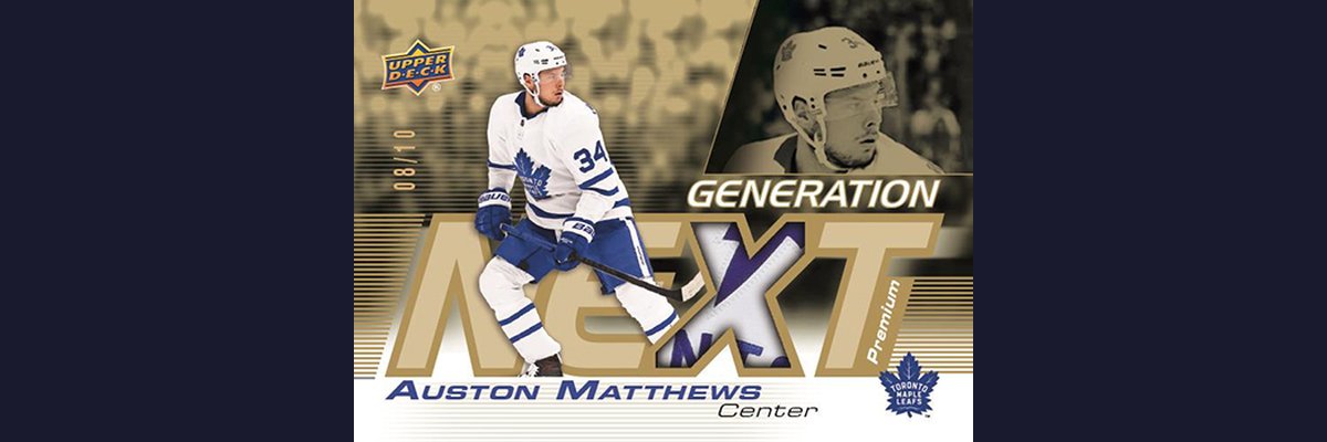 Generation Next Jersey Checklist — 2019-20 Upper Deck Series 1 Hockey