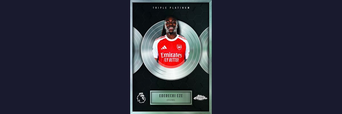 Chrome Triple Autographs — 2026 Topps Premier League Chrome Soccer
