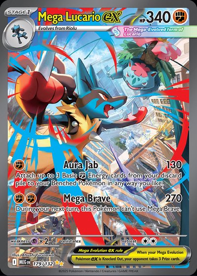 Mega Lucario ex #179